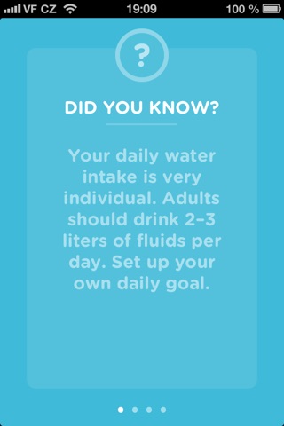 Hy, how much water did you drink today? screenshot 4