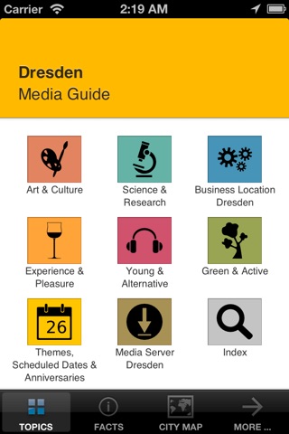 Dresden Media Guide screenshot 2