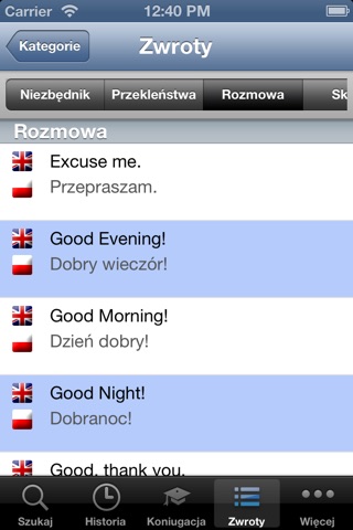 Słownik polsko angielski screenshot 4