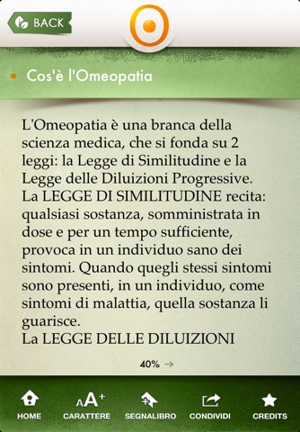 Conoscere l'Omeopatia screenshot 4