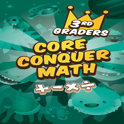 Core Conquer 3rd Grade Math Icon