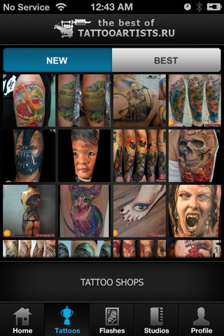 Tattoo Awards screenshot 2