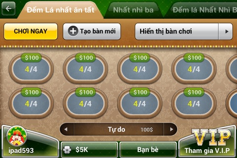 Tien Len Mien Nam Online - tien len dem la, southern poker, thirteen cards poker, tlmn, bigkool screenshot 4