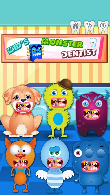 Kids Monster Dentist - Free Kids Doctor Games.