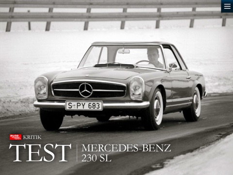 60 Jahre Mercedes SL – die Geschichte einer Ikone präsentiert von auto motor und sport screenshot 2