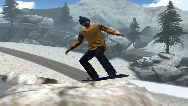 3D Snowboard Racing PRO - Full eXtreme Snowboarding Hero Version screenshot-4