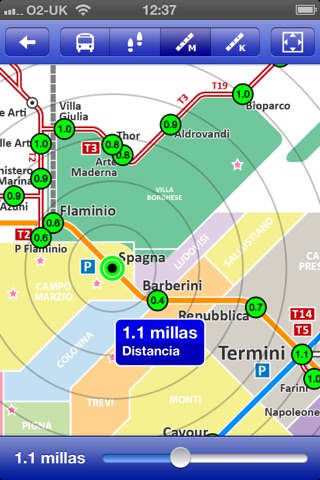 Rome Metro - Map and route planner by Zuti screenshot 2