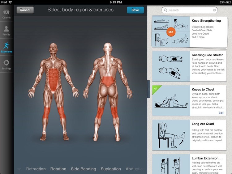 Rehab TherX - Exercises On The Go