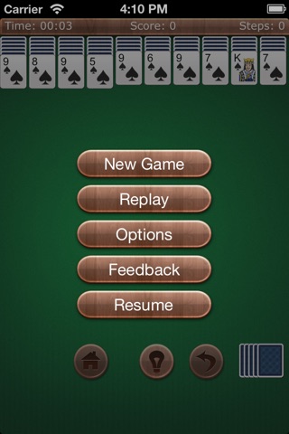 Splider Solitaire-no ads screenshot 2