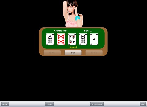 vegas poker! screenshot 2