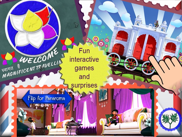 The Amazing Train- Interactive Storybook for Kids
