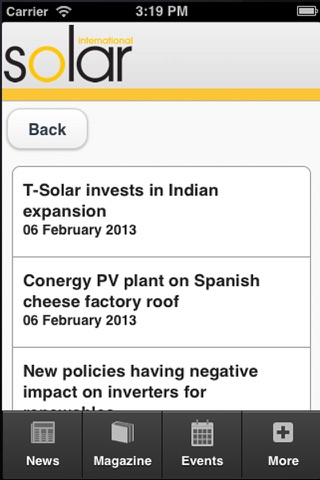 SolarApp screenshot 2