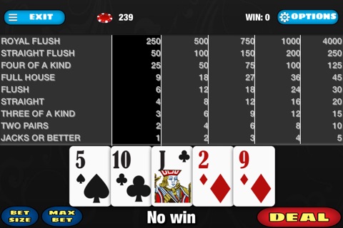 Awesome Vegas Casino Jackpot Fun - Slot Machines, Solitaire, Solitaire,Video Poker, Blackjack and more screenshot 3