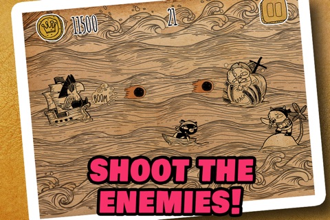 Angry Pirate Parrot - Danger of the Sea screenshot 2