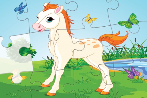 Princess and Pony - Puzzle Game for Girls screenshot 4