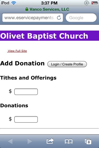 Olivet Baptist Church screenshot 4