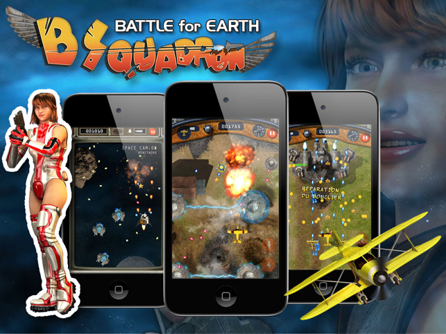 ‎B-Squadron : Battle for Earth Screenshot