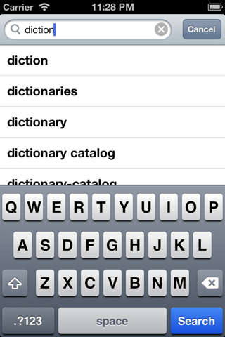 Dictionary HD screenshot 3