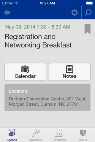 DCRI Events at Duke University screenshot 3