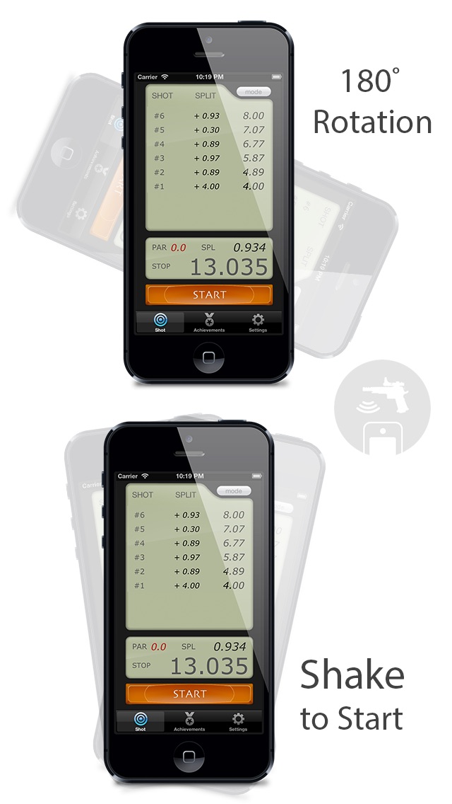 AIPSC Shot Timer (High performance shot timer) Screenshot 2