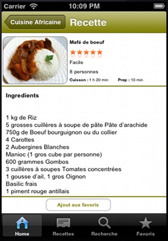 Cuisine Africaine screenshot 2