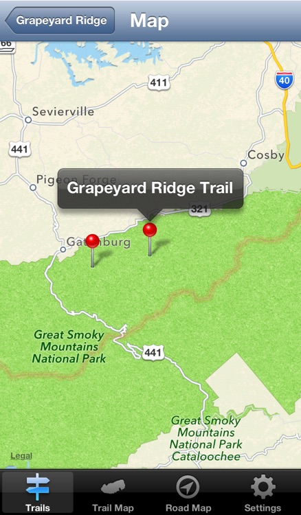 Smokies Hiking Trails screenshot-3
