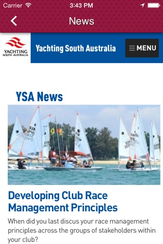 Yachting South Australia screenshot 3