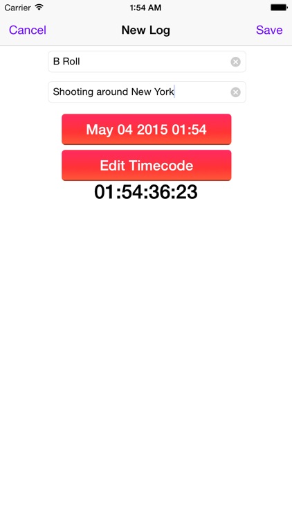 Timecode+ : cameraman utility & the simple way to log time codes in sync with your camera shots