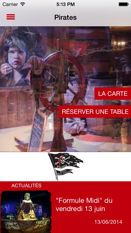 Restaurant Pirates - Site du Futuroscope