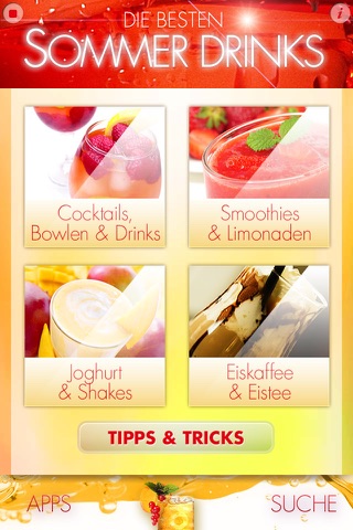 SOMMER DRINKS - Die besten Cocktails, Drinks, Smoothies und Shakes für den Sommer screenshot 2