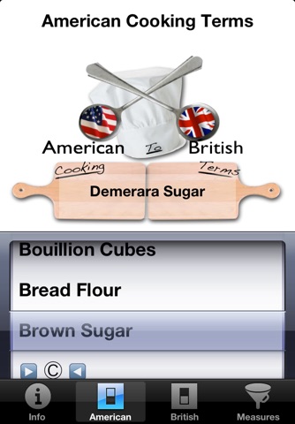 British/American Cooking Converter screenshot 2