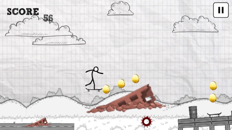 Awesome Skater Stickman screenshot-4