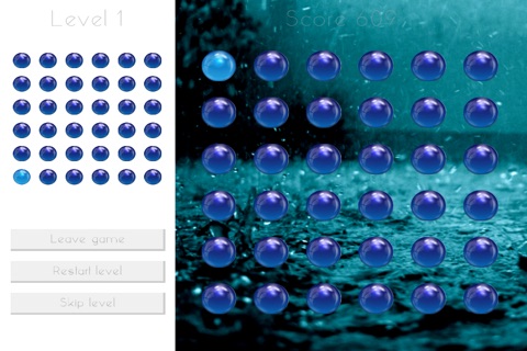 100 Rain Drops - A 100 Dots of Rain to Make It Match Tiny Balls - Free Game screenshot 3