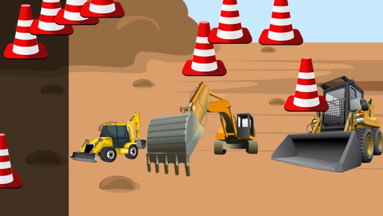 Digger Puzzles for Toddlers and Kids : play with construction vehicles ! screenshot-3