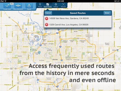 Get Directions HD screenshot 3