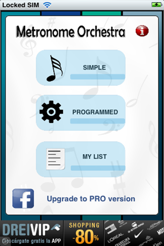 Metrónomo Orchestra screenshot 2
