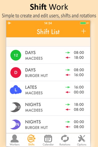 Shift Work screenshot 3