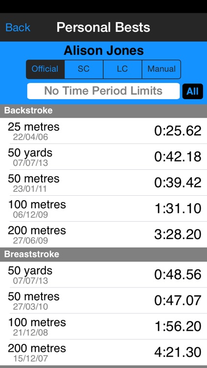 SwimChrono - Swim Event Timing and Data Management screenshot-4