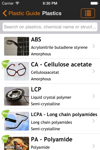 Plastic Guide - Materials screenshot 2