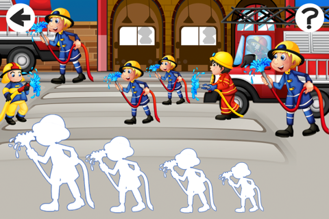 Alert Fire: Sort By Size Game for Children to Learn and Play with Firefighters screenshot 4