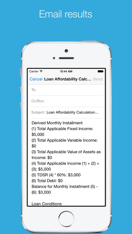 Loan Affordability Calculator screenshot-3