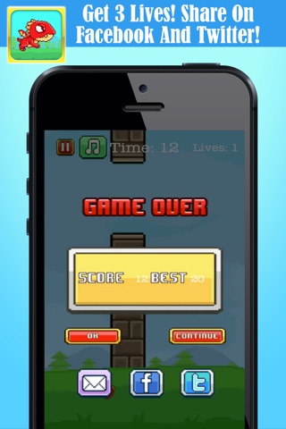 Tap Tap Dragon - Fly High Through Castle Walls screenshot 4