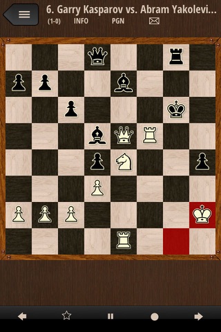 Garry Kasparov's Greatest Chess Games screenshot 4