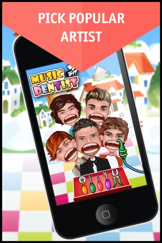Crazy Dentist and Little One Direction Doctor: Fun nose and eye 1D kids games for girls & boy screenshot 2