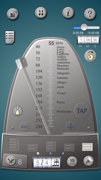 Lifelike Mechanical Metronome