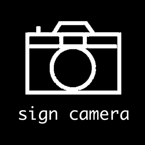 Sign Camera icon