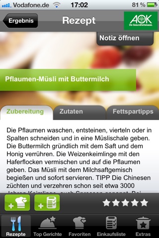 Gesund-Genießen-App screenshot 4