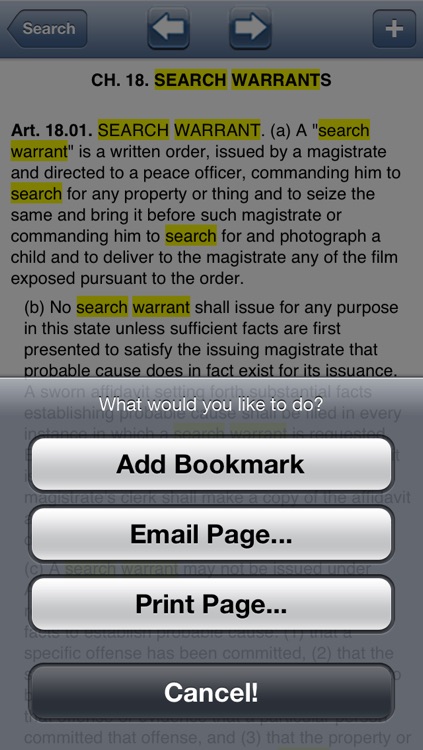 TX Code of Criminal Procedure 2016 - Texas Law screenshot-3