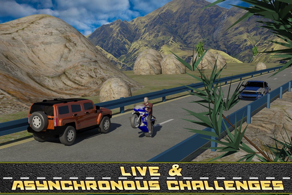 Moto Racer 3d With Traffic screenshot 2