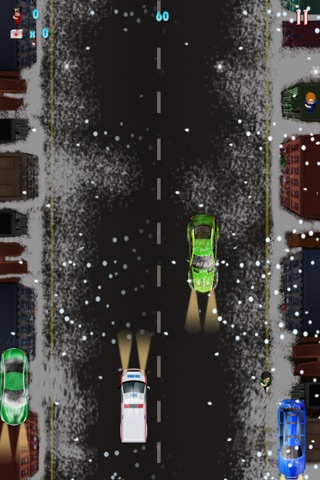 Winter Cold Dark Night Blackout : The Emergency Vehicle to the Rescue - Free screenshot 3
